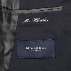 バーバリー シングル テーラードジャケット サイズ：L ダークグレー コットン ポリエステル キュプラ メンズ BURBERRY 【中古】