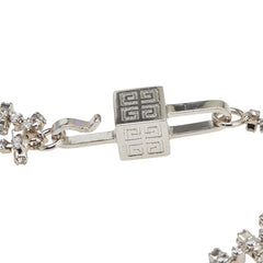 ジバンシー ラインストーン ネックレス シルバー メタル レディース Givenchy 【中古】