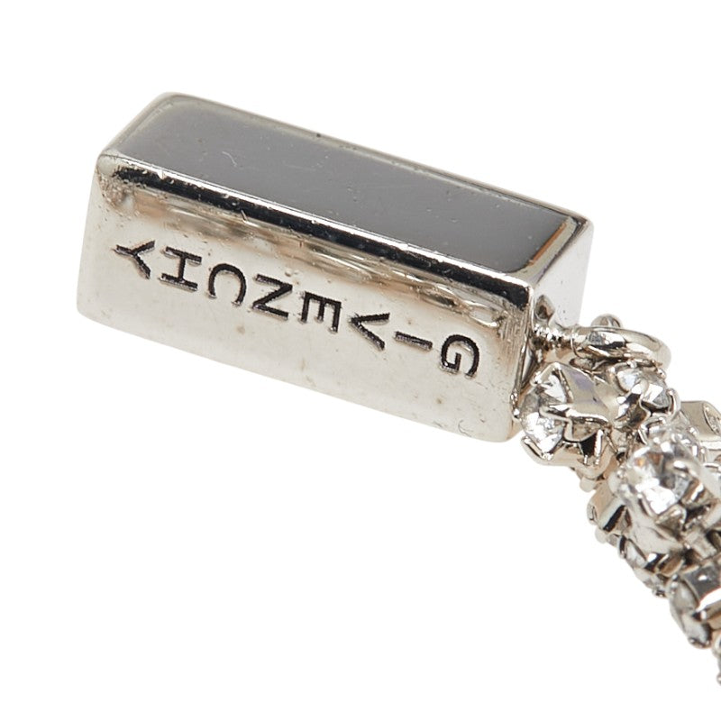 ジバンシー ラインストーン ネックレス シルバー メタル レディース Givenchy 【中古】