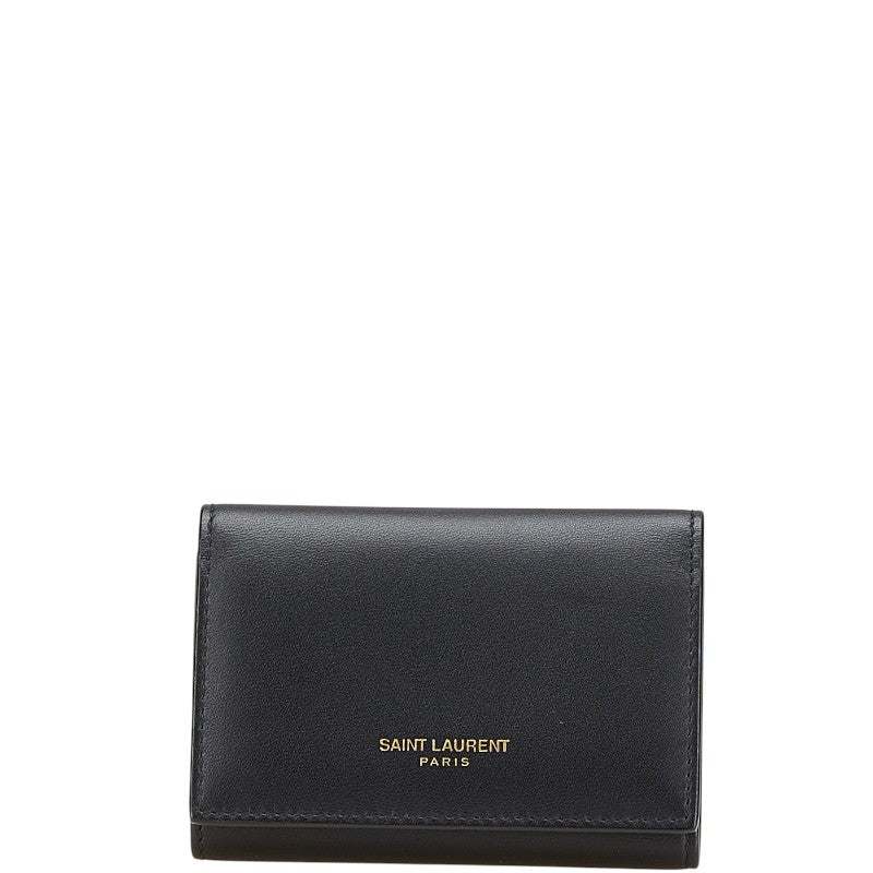 サンローラン 6連 キーケース 360432 ブラック レザー レディース SAINT LAURENT 中古