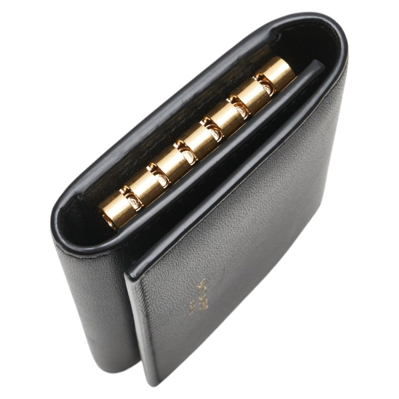 サンローラン 6連 キーケース 360432 ブラック レザー レディース SAINT LAURENT 【中古】