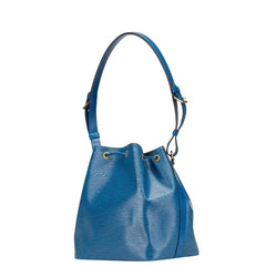 ルイ ヴィトン エピ プチノエ ワンショルダーバッグ ハンドバッグ M44105 トレドブルー レザー レディース LOUIS VUITTON 【中古】