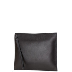 ジバンシー パンドラ スタッズ ビジュー クラッチバッグ ブラック シルバー レザー レディース Givenchy 【中古】