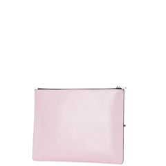 セリーヌ クラッチバッグ ピンク レザー レディース CELINE 【中古】