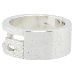 グッチ ブランデッドG リング 指輪 SV925 シルバー レディース GUCCI 【中古】