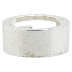 グッチ ブランデッドG リング 指輪 SV925 シルバー レディース GUCCI 【中古】