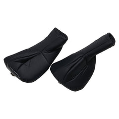 エルメス セリエ 1番 3番 ゴルフクラブヘッドカバー 2点セット ブラック ポリウレタン ポリエステル レザー メンズ HERMES 【中古】