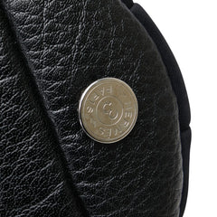 エルメス セリエ 1番 3番 ゴルフクラブヘッドカバー 2点セット ブラック ポリウレタン ポリエステル レザー メンズ HERMES 【中古】