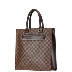 ルイ ヴィトン ダミエ ヴェニスGM トートバッグ ハンドバッグ N51146 ブラウン PVC レザー レディース LOUIS VUITTON 【中古】