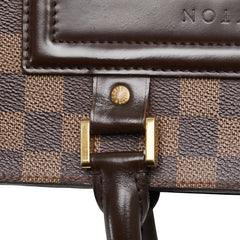 ルイ ヴィトン ダミエ ヴェニスGM トートバッグ ハンドバッグ N51146 ブラウン PVC レザー レディース LOUIS VUITTON 【中古】