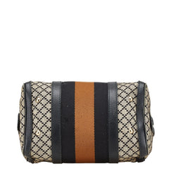 グッチ ディアマンテ ミニボストンバッグ ハンドバッグ 269876 ベージュ マルチカラー キャンバス レザー レディース GUCCI 【中古】