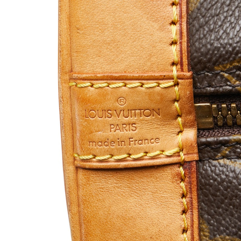 ルイ ヴィトン モノグラム アルマPM ハンドバッグ ショルダーバッグ２WAY M51130 ブラウン PVC レザー レディース LOUIS VUITTON 【中古】