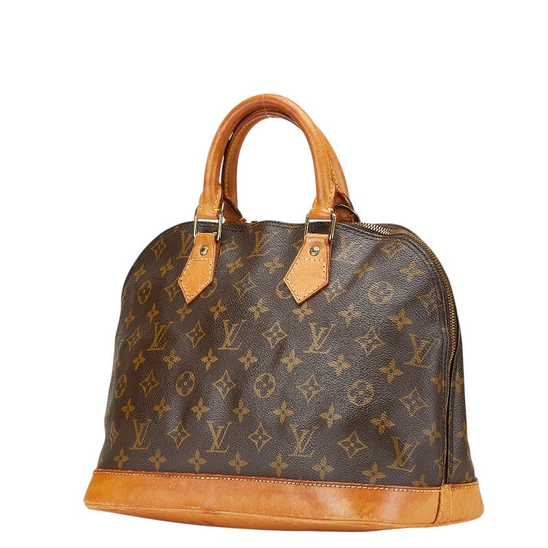 ルイ ヴィトン モノグラム アルマPM ハンドバッグ ショルダーバッグ２WAY M51130 ブラウン PVC レザー レディース LOUIS VUITTON 【中古】