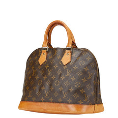 ルイ ヴィトン モノグラム アルマPM ハンドバッグ ショルダーバッグ２WAY M51130 ブラウン PVC レザー レディース LOUIS VUITTON 【中古】