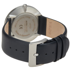 BOTTA 腕時計 クオーツ ブラック文字盤 ステンレススチール レザー メンズ 【中古】