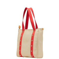 ルイ ヴィトン アンティグア カバMM トートバッグ ショルダーバッグ M40035 ベージュ レッド キャンバス レザー レディース LOUIS VUITTON 【中古】