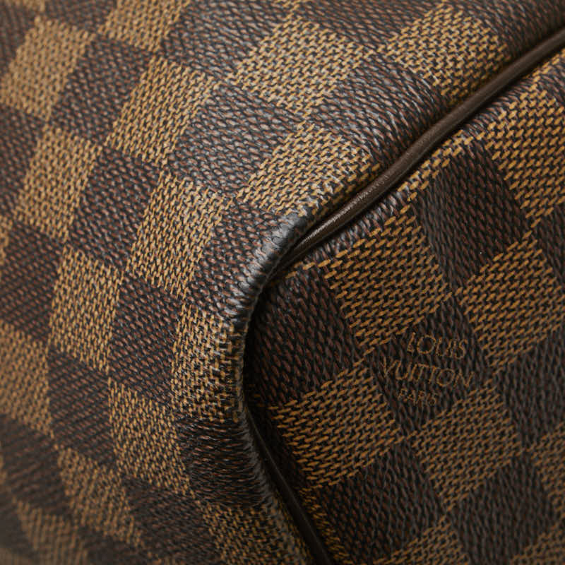 ルイ ヴィトン ダミエ キーポル50 ボストンバッグ トラベルバッグ N41427 ブラウン PVC レザー レディース LOUIS VUITTON 【中古】