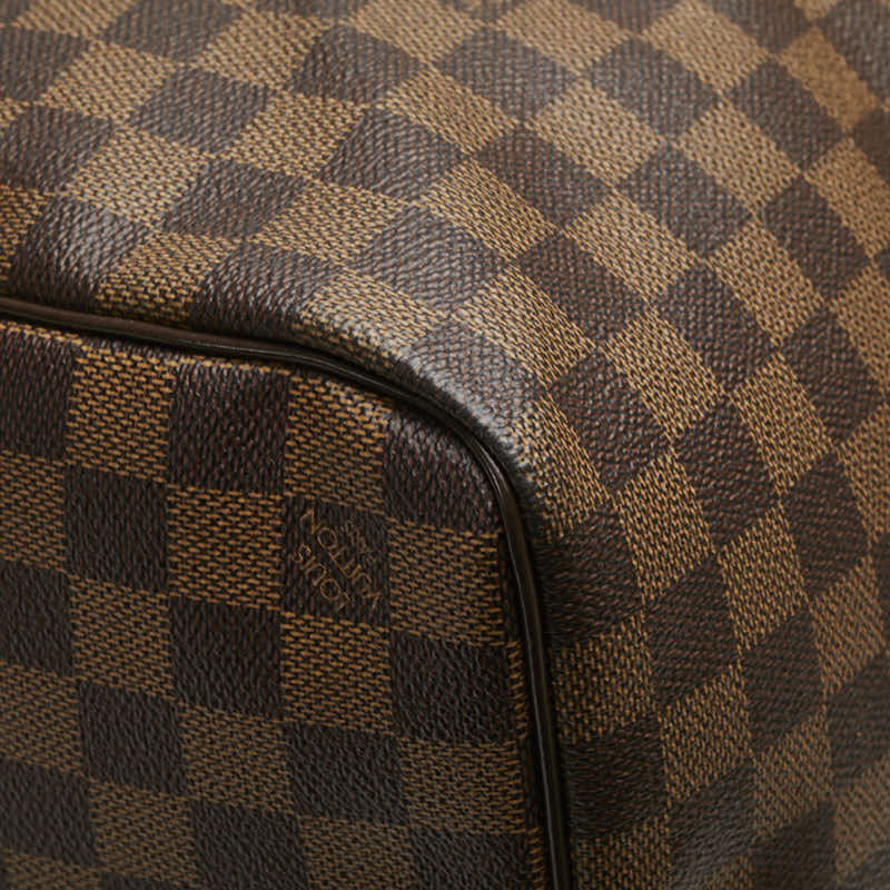 ルイ ヴィトン ダミエ キーポル50 ボストンバッグ トラベルバッグ N41427 ブラウン PVC レザー レディース LOUIS VUITTON 【中古】