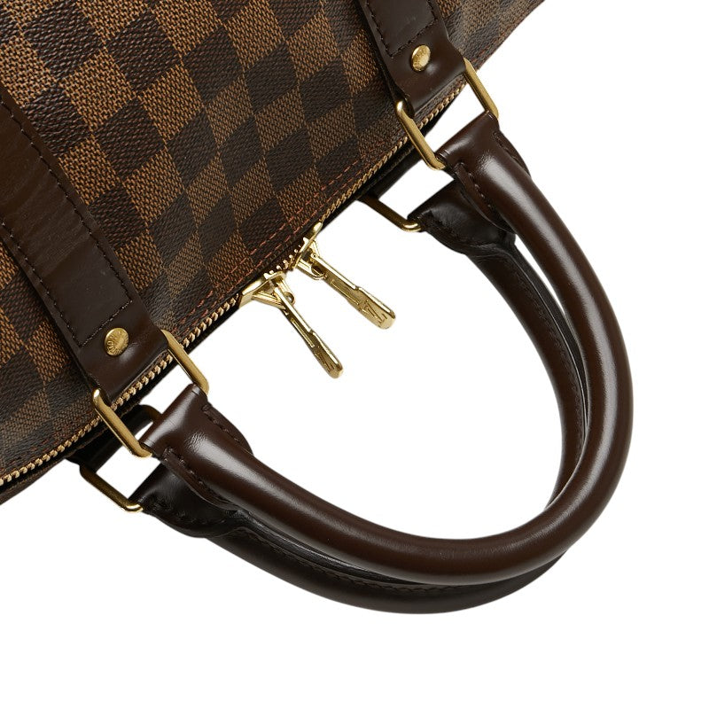 ルイ ヴィトン ダミエ キーポル50 ボストンバッグ トラベルバッグ N41427 ブラウン PVC レザー レディース LOUIS VUITTON 【中古】