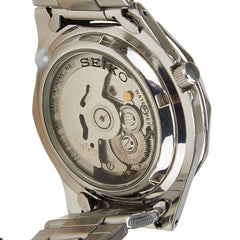 セイコー 5スポーツ 腕時計 7S36-00L0 自動巻き ブラック文字盤 ステンレススチール メンズ SEIKO 【中古】