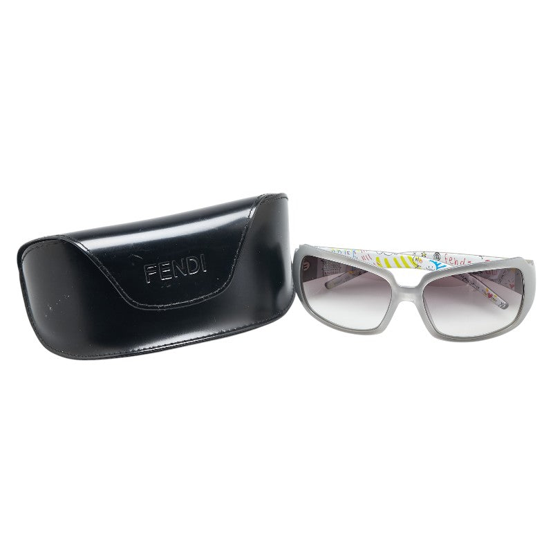 フェンディ サングラス FS507 グレー マルチカラー プラスチック レディース FENDI 【中古】