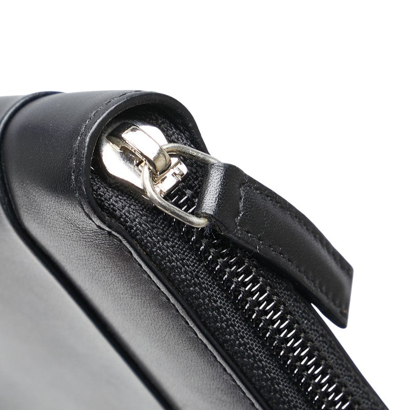 サルヴァトーレフェラガモ 長財布 トラベルケース ブラック レザー レディース Salvatore Ferragamo 【中古】