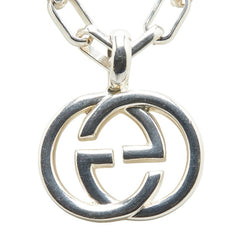 グッチ インターロッキングG ネックレス SV925 シルバー レディース GUCCI 【中古】