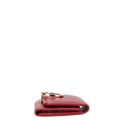 ブルガリ ブルガリブルガリ 6連 キーケース レッド レザー レディース BVLGARI 【中古】
