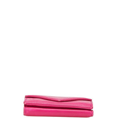 バレンシアガ 三つ折り財布 コンパクトウォレット 391446 ピンク レザー レディース BALENCIAGA 【中古】