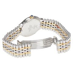 カルティエ マスト21 ヴァンティアン 腕時計 W10073R6 クオーツ シルバー文字盤 ステンレススチール イエローゴールド レディース CARTIER 【中古】