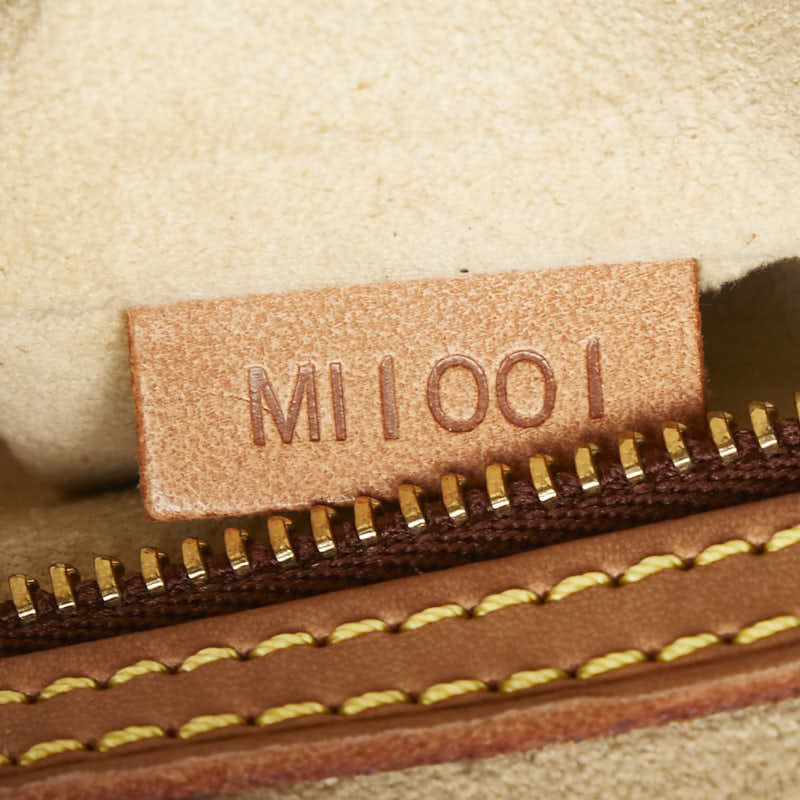 ルイ ヴィトン モノグラム ルーピングMM ワンショルダーバッグ ハンドバッグ M51146 ブラウン PVC レザー レディース LOUIS VUITTON 【中古】