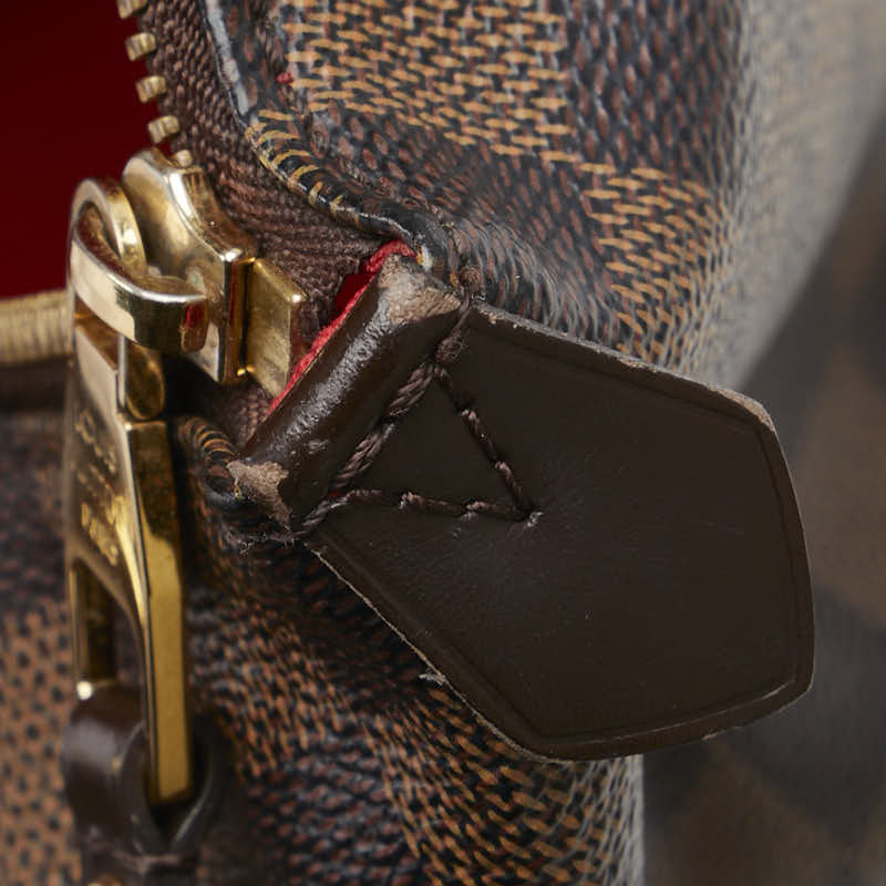 ルイ ヴィトン ダミエ ウェストミンスターGM トートバッグ ショルダーバッグ N41103 ブラウン PVC レザー レディース LOUIS VUITTON 【中古】