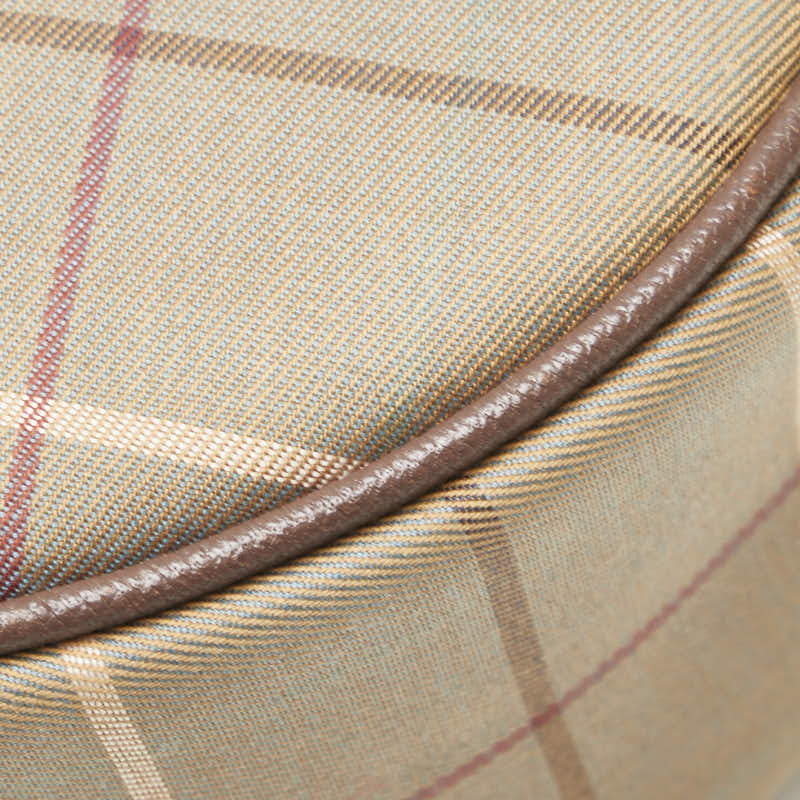 バーバリー チェック ショルダーバッグ カーキ ブラウン キャンバス レザー レディース BURBERRY 【中古】