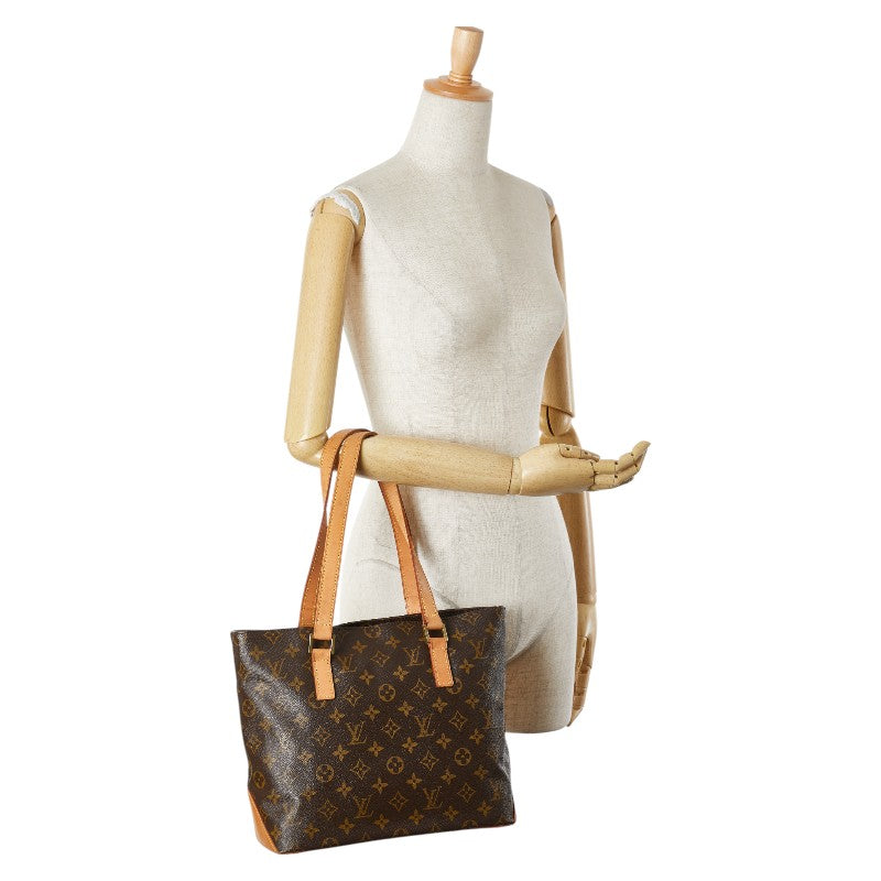 ルイ ヴィトン モノグラム カバピアノ ハンドバッグ トートバッグ M51148 ブラウン PVC レザー レディース LOUIS VUITTON 【中古】