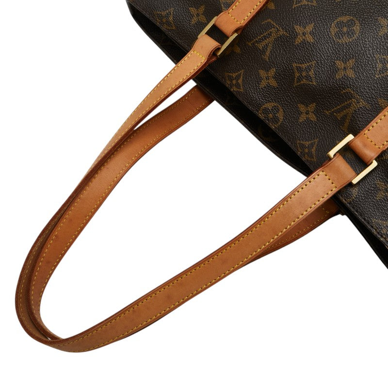 ルイ ヴィトン モノグラム カバピアノ ハンドバッグ トートバッグ M51148 ブラウン PVC レザー レディース LOUIS VUITTON 【中古】