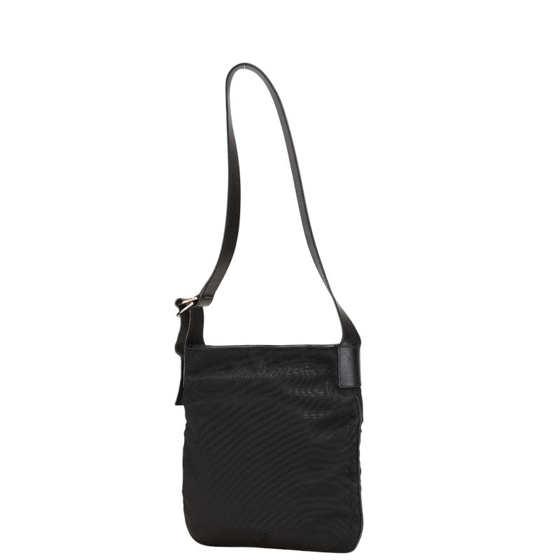 グッチ ワンショルダーバッグ 019 0422 3444 ブラック キャンバス レザー レディース GUCCI 【中古】