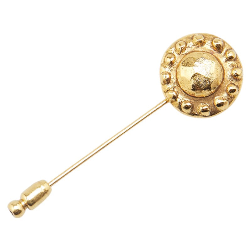 シャネル ヴィンテージ ブローチ ゴールド メッキ レディース CHANEL 【中古】