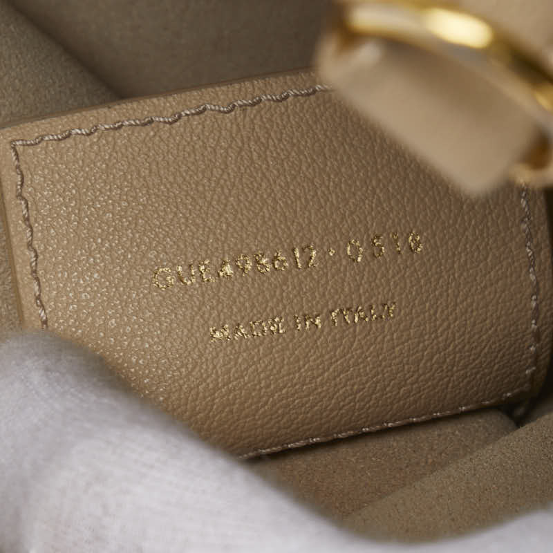 サンローラン トイショッピング ハンドバッグ ショルダーバッグ 2WAY ベージュ レザー レディース SAINT LAURENT 【中古】