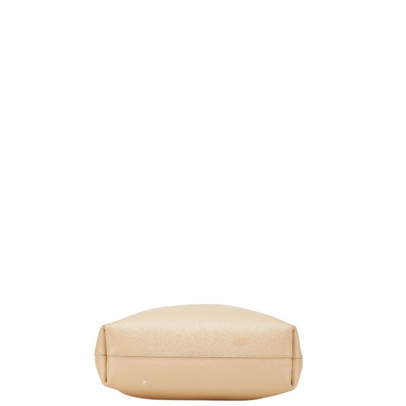 サンローラン トイショッピング ハンドバッグ ショルダーバッグ 2WAY ベージュ レザー レディース SAINT LAURENT 【中古】