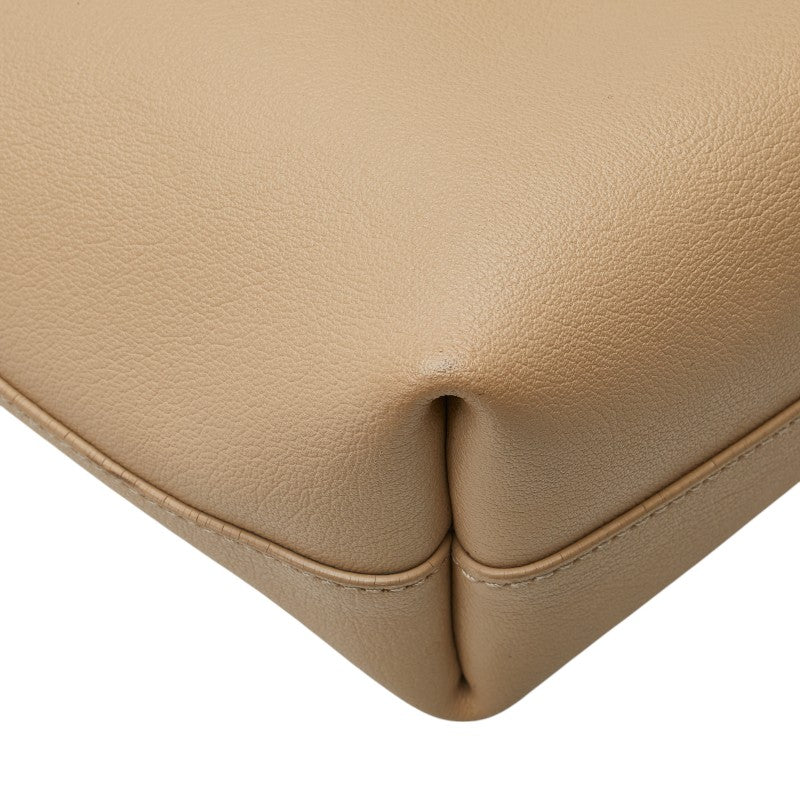 サンローラン トイショッピング ハンドバッグ ショルダーバッグ 2WAY ベージュ レザー レディース SAINT LAURENT 【中古】