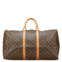 ルイ ヴィトン モノグラム キーポル55 ボストンバッグ トラベルバッグ 旅行用バッグ M41424 ブラウン PVC レザー レディース LOUIS VUITTON 【中古】