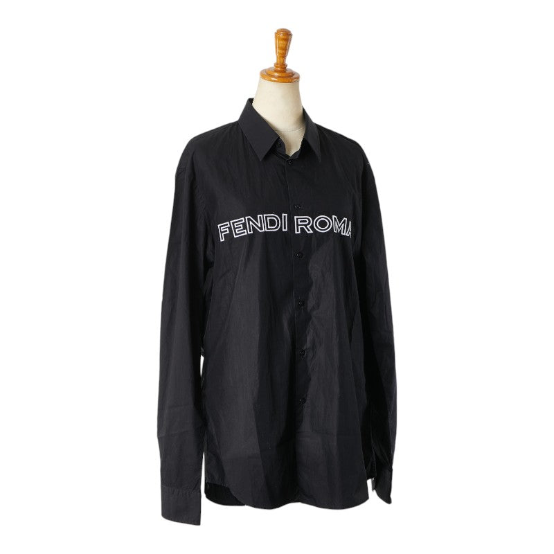 フェンディ ×マークジェイコブス シャツ サイズ：40 ブラック コットン メンズ FENDI 【中古】