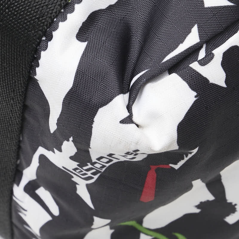 レスポートサック 総柄 ボストンバッグ ショルダーバッグ 2WAY ホワイト マルチカラー ナイロン レディース LeSportsac 【中古】