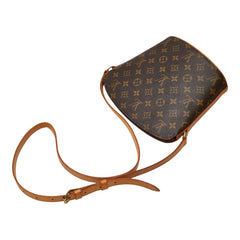 ルイ ヴィトン モノグラム ドルーオ ショルダーバッグ M51290 ブラウン PVC レザー レディース LOUIS VUITTON 【中古】