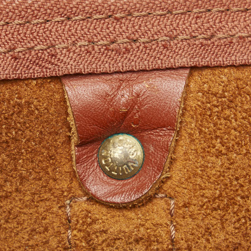 ルイ ヴィトン エピ キーポル50 ボストンバッグ トラベルバッグ M42968 ジパングゴールド ブラウン レザー レディース LOUIS VUITTON 【中古】