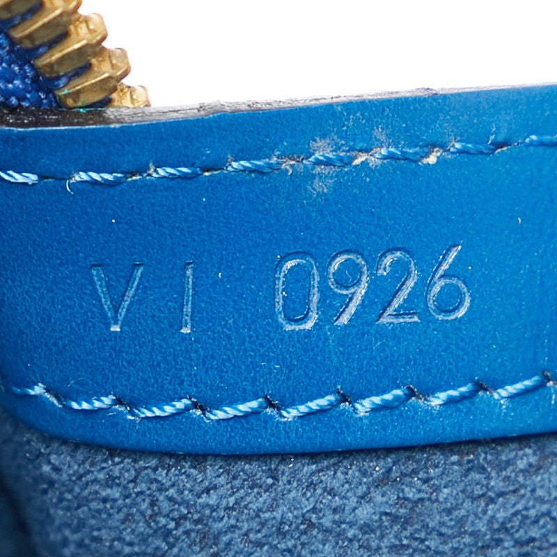 ルイ ヴィトン エピ リュサック トートバッグ ワンショルダーバッグ M52285 トレドブルー レザー レディース LOUIS VUITTON 【中古】