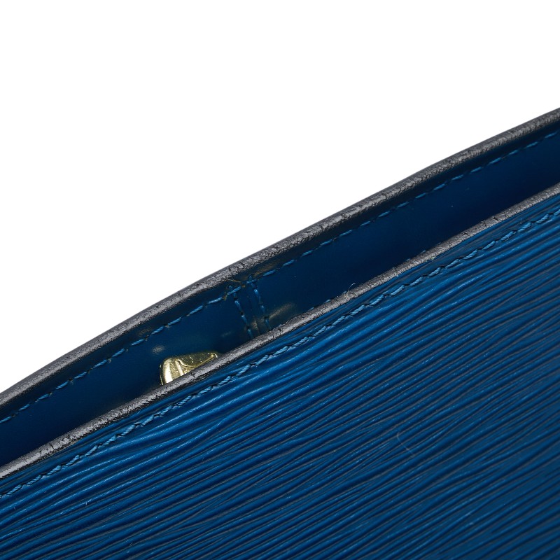 ルイ ヴィトン エピ リュサック トートバッグ ワンショルダーバッグ M52285 トレドブルー レザー レディース LOUIS VUITTON 【中古】