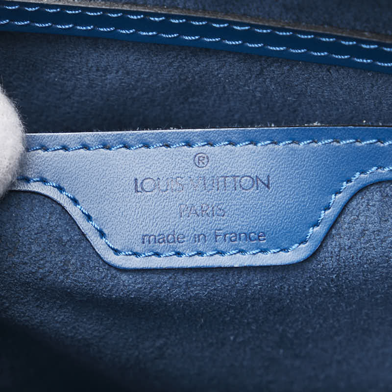 ルイ ヴィトン エピ サンジャック ショルダーバッグ トートバッグ M52275 トレドブルー レザー レディース LOUIS VUITTON 【中古】