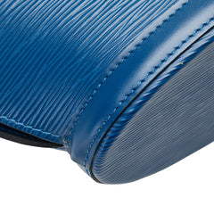 ルイ ヴィトン エピ サンジャック ショルダーバッグ トートバッグ M52275 トレドブルー レザー レディース LOUIS VUITTON 【中古】