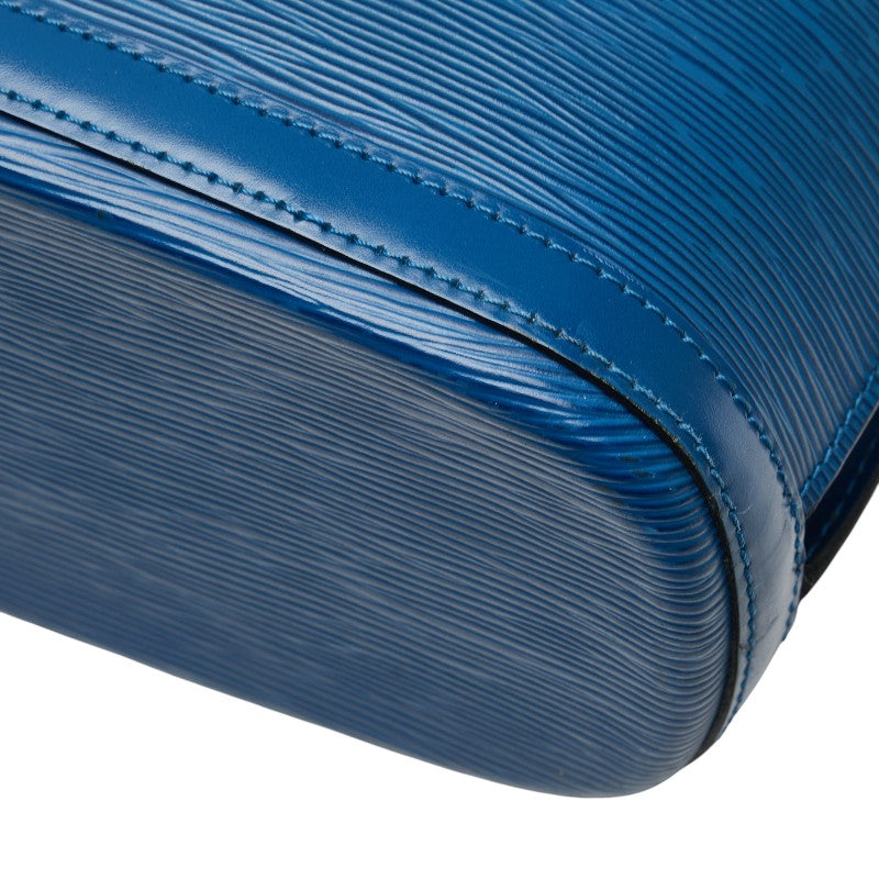 ルイ ヴィトン エピ リュサック ショルダーバッグ トートバッグ M52285 トレドブルー レザー レディース LOUIS VUITTON 【中古】